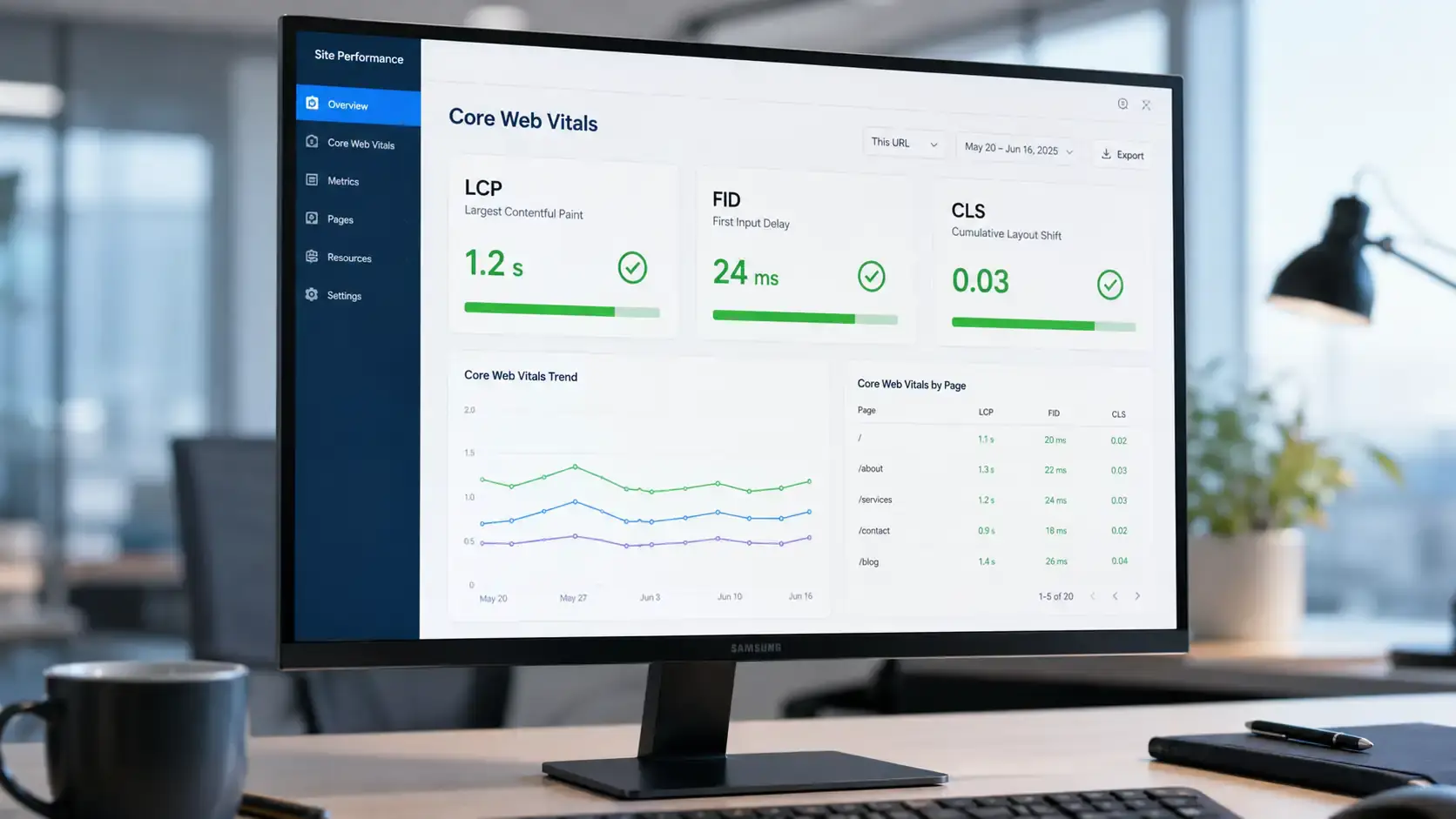 Core Web Vitals Optimizasyonu